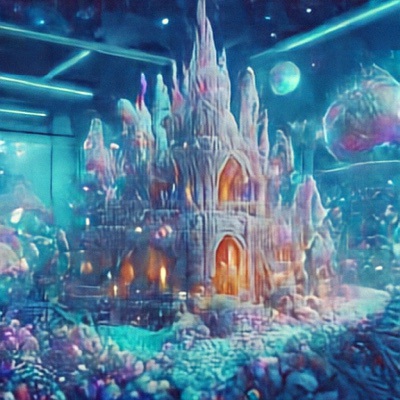 After fine-tuning microscopic fairy kingdom sample.