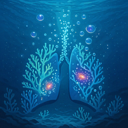 MiniT2I PRISM underwater imaginative sample.
